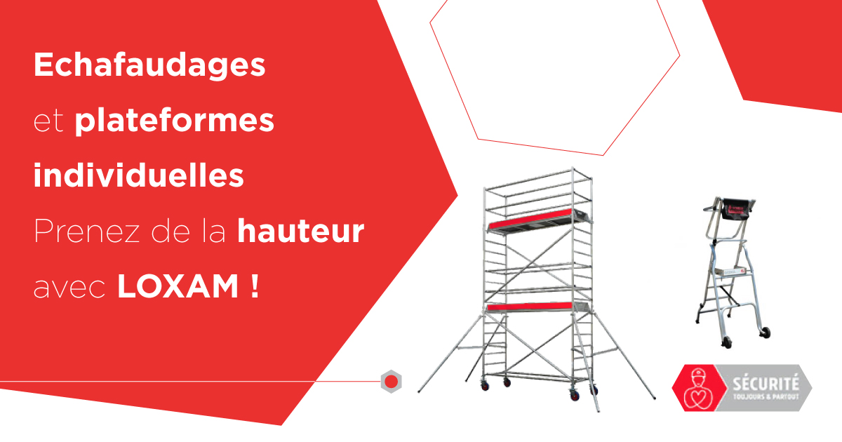 Echafaudage, plateforme roulante - Loxam