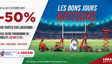 Le mois d'Otobre, c'est CADEAU dans les 3 agences LOXAM Rental !