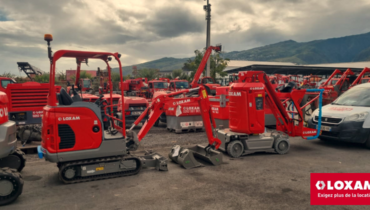 Des machines neuves entrent chaque semaine pour un meilleur service – LOXAM Rental Réunion.