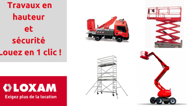 Inventaire en intérieur ? Décorations en extérieur ? Pensez à louer LOXAM.