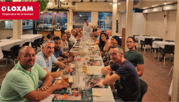 L’équipe de LOXAM Réunion a entamé l’année 2024 avec appétit !