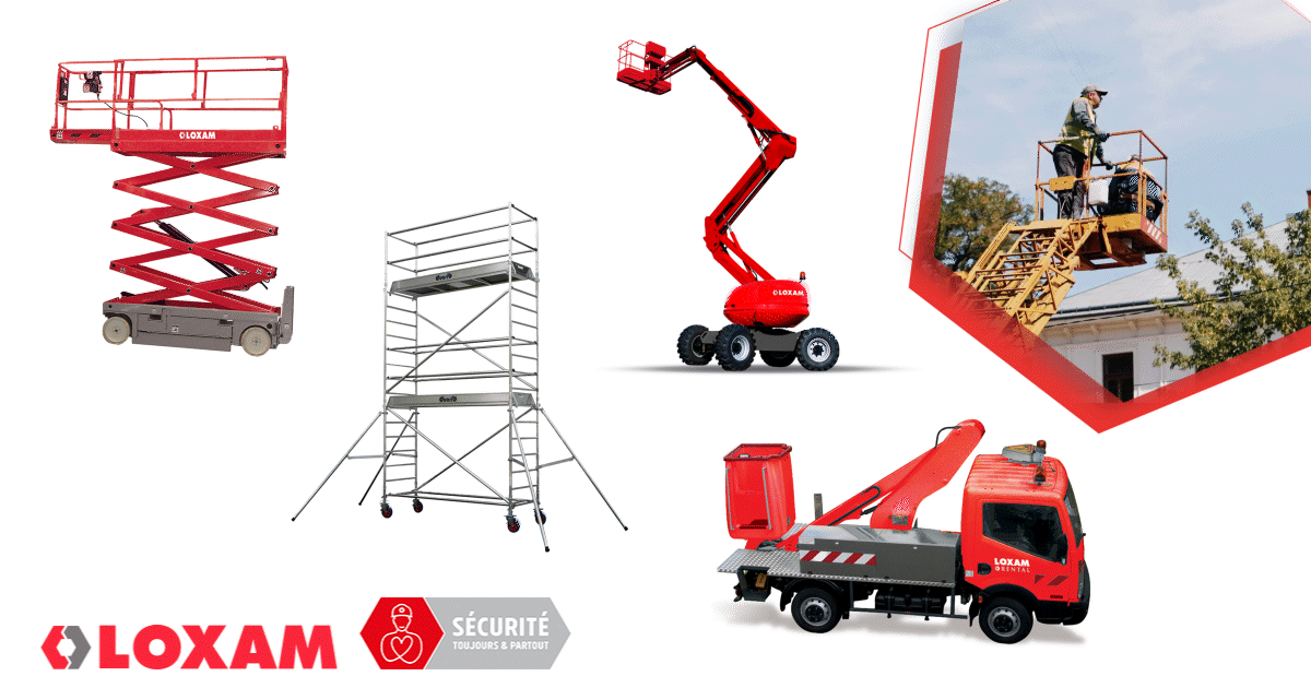 Dominez les hauteurs avec LOXAM : sécurité et performance au sommet pour vos travaux !