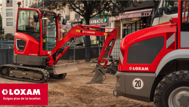 Pourquoi et comment bien choisir sa mini-pelle ou micro pelle. LOXAM