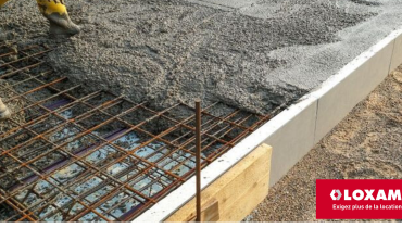 Quel matériel pour préparer et couler une dalle béton ? LOXAM