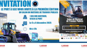 Salon du Matériel de Travaux Publics - Les belles machines LOXAM débarquent au Port !