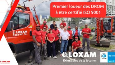 LOXAM vient d’obtenir la certification ISO 9001