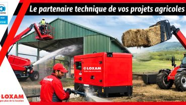 Du Salon de l’Agriculture aux champs réunionnais : Loxam, partenaire technique des exploitations modernes