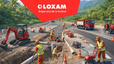 Pros du TP routier : vos chantiers avancent, LOXAM à vos côtés à chaque mètre.