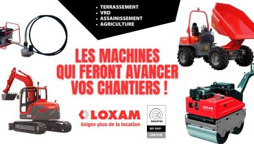 Travaux de terrassement, de VRD, d’assainissement ou d’aménagement agricole ? LOXAM Réunion vous équipe